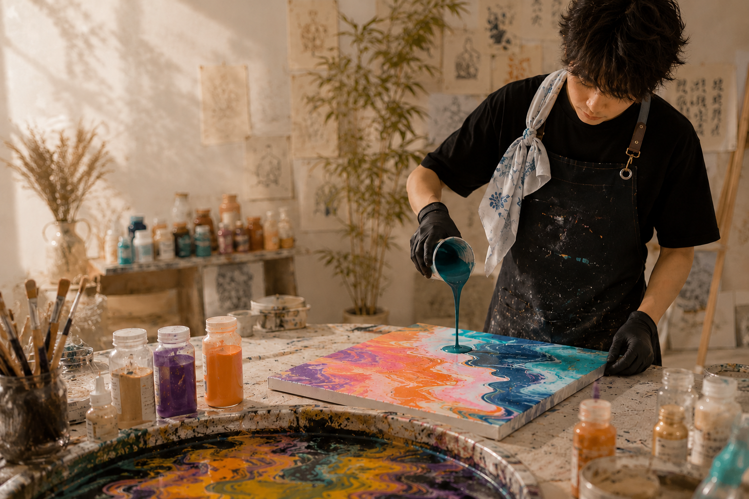 AuraLacquer Master Artist Splash Ink Narrative